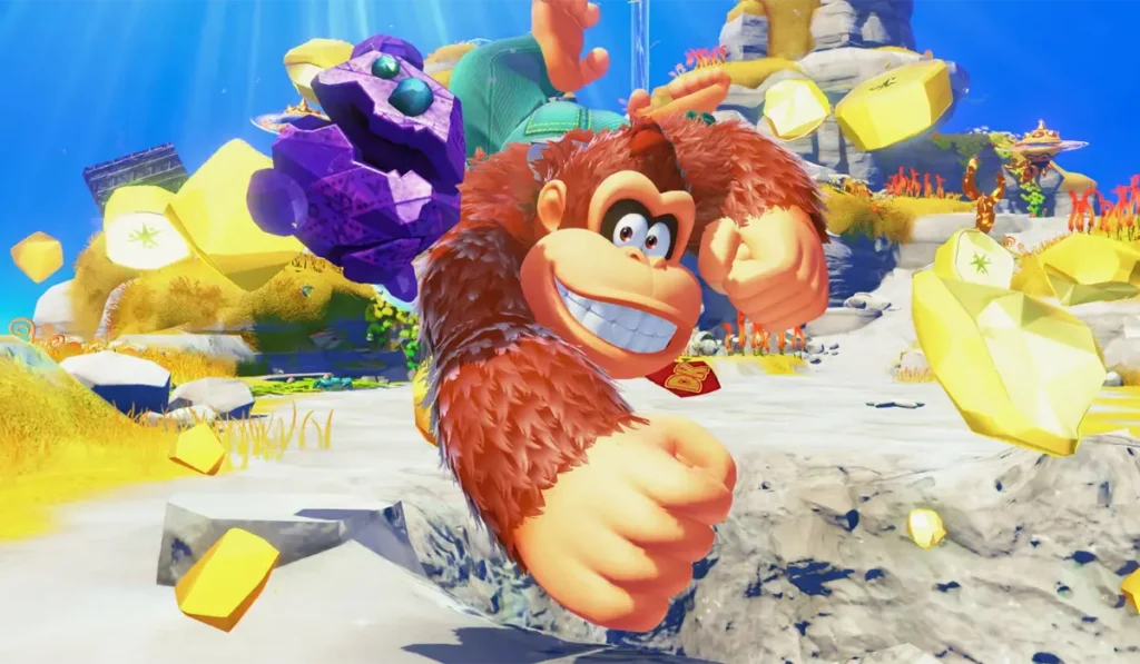 Donkey Kong Bananza Announced for Switch 2 — A Wild 3D Adventure Launching July 17