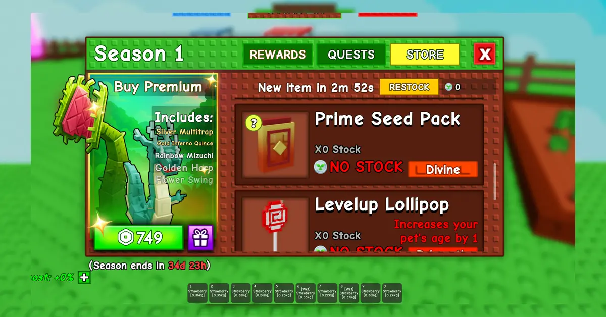 Grow a Garden Prime Seed Pack Guide (How to Get All Seeds)
