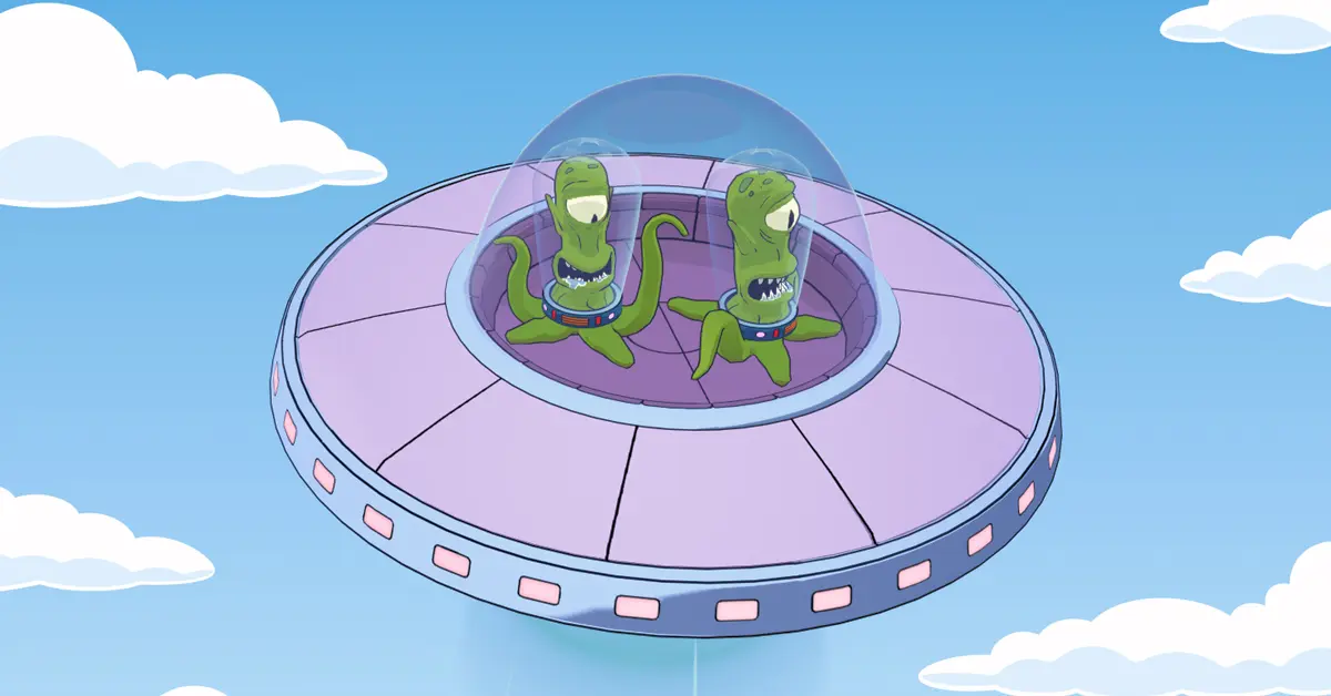 The Simpsons Arrive in Fortnite How to Get the Free Kang and Kodos Glider