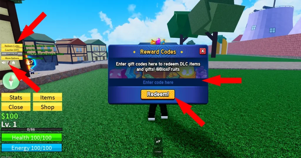 How to Redeem Blox Fruits Codes