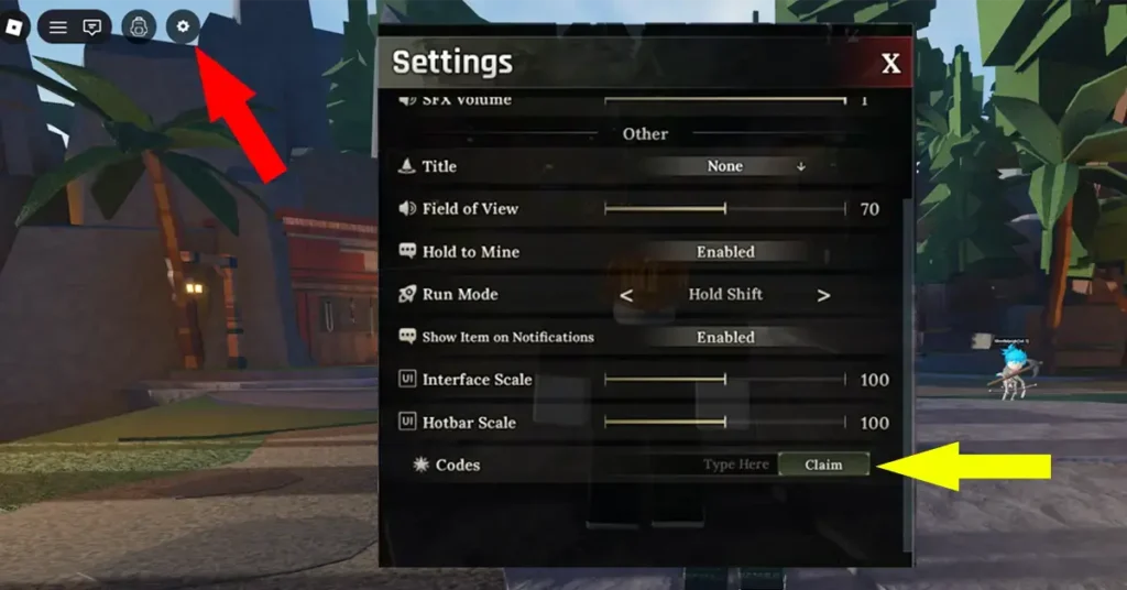 How To Redeem Codes in The Forge