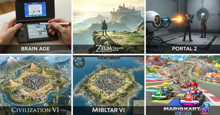 5 Video Games that Can Help Improve Cognitive Function in Older Adults