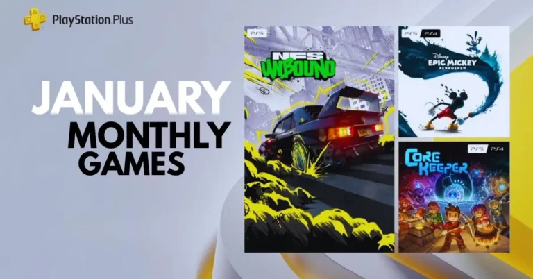 PlayStation Plus Free Games for January 2026 Revealed
