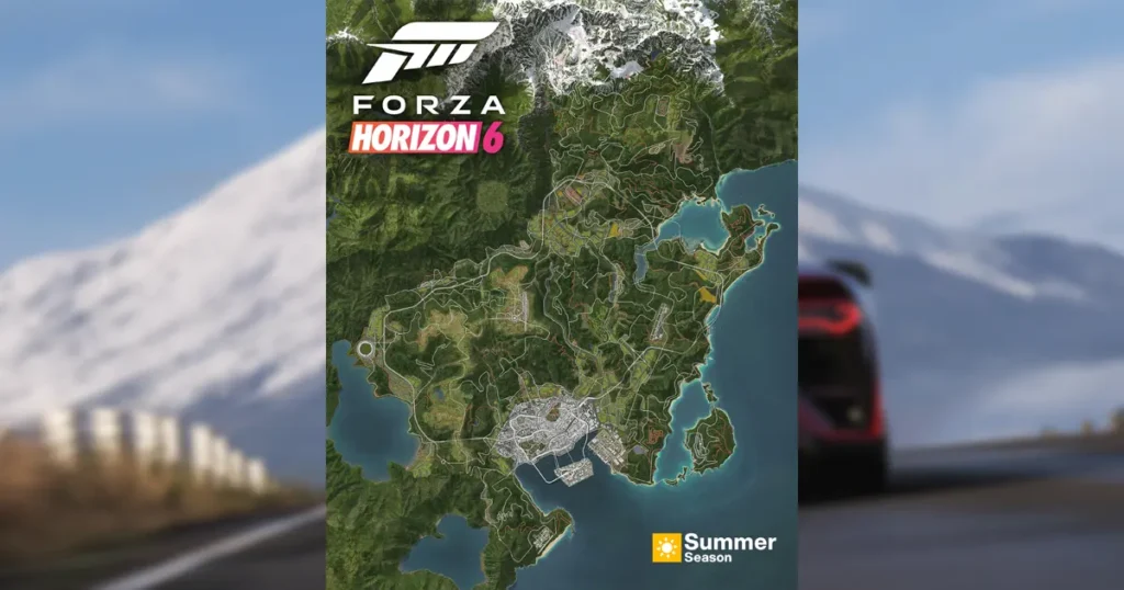 Forza Horizon 6 Shows Off Massive Japan Open World