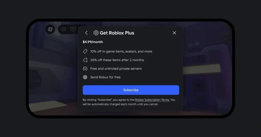 Roblox Plus Subscription Price, Features & Premium Changes