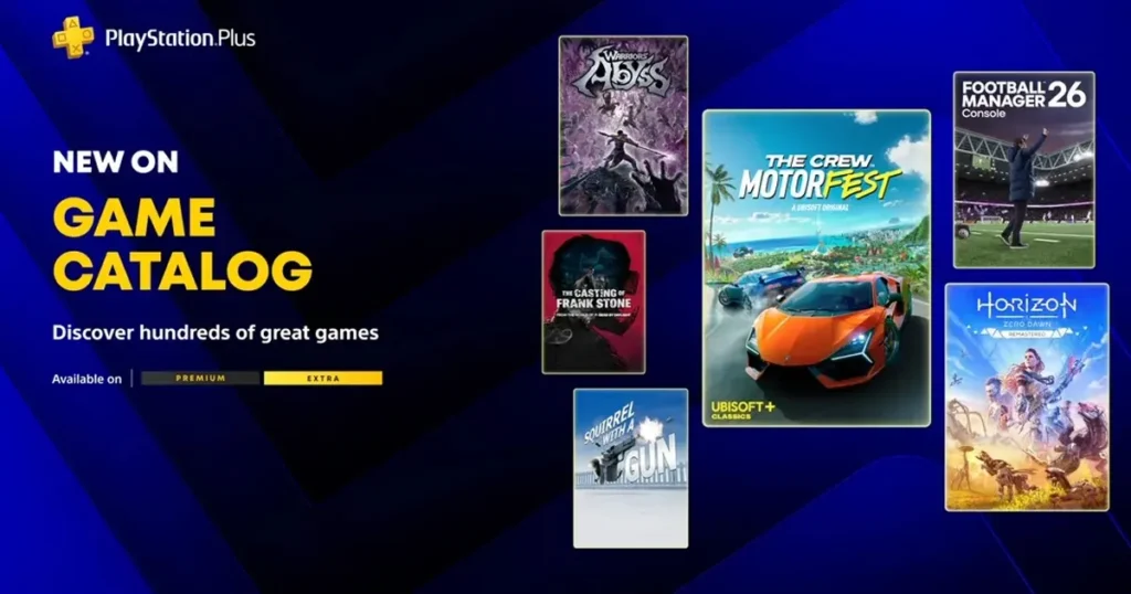 PlayStation Plus Extra and Premium Games Revealed for April 2026