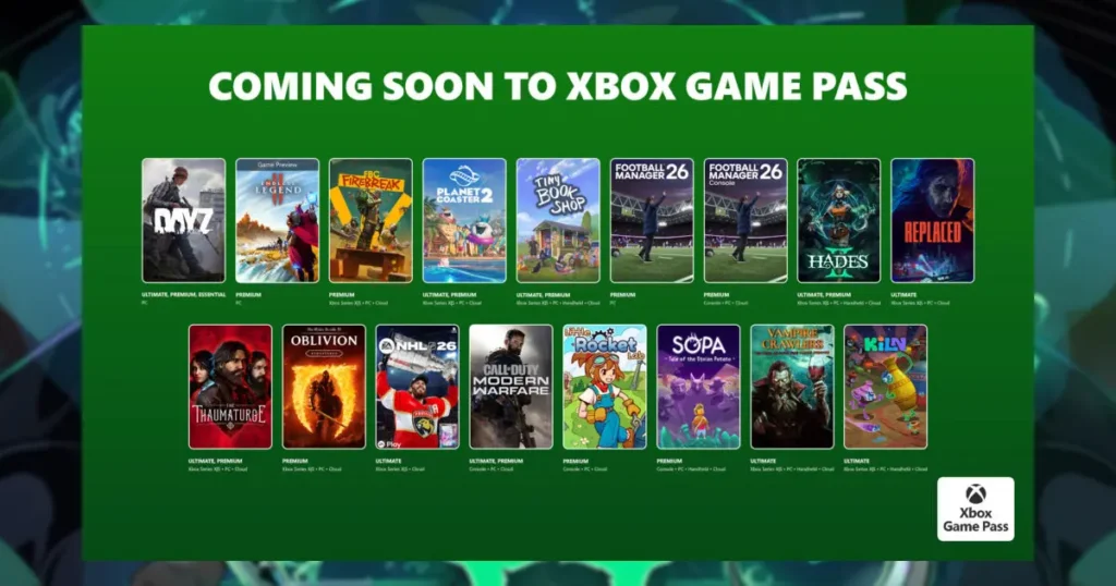 Xbox Game Pass April 2026 Wave 1 Revealed Xbox Game Pass April 2026 Wave 1 Games Revealed