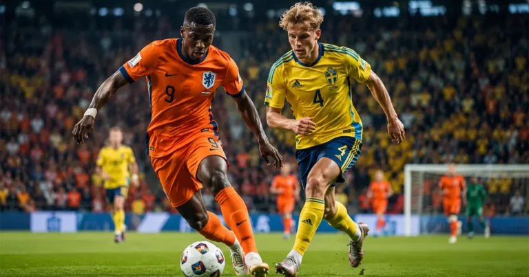 FIFA World Cup 2026 : Netherlands vs Sweden Live Score