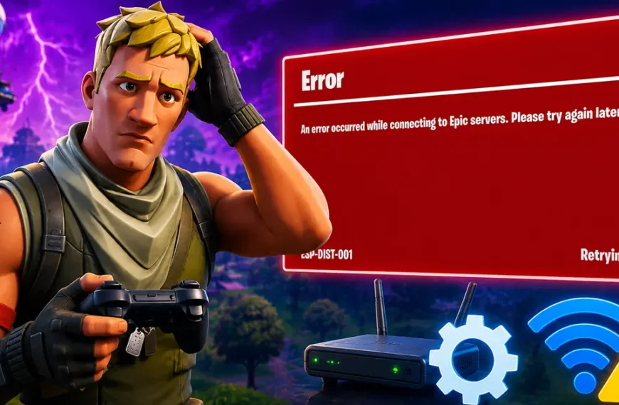 Fortnite ESP-DIST-001 Error How to Fix It Fast