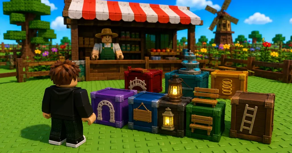 How to Get Crates in Grow a Garden 2