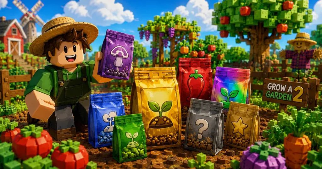 Grow a Garden 2 Seed Packs How to Get Them All