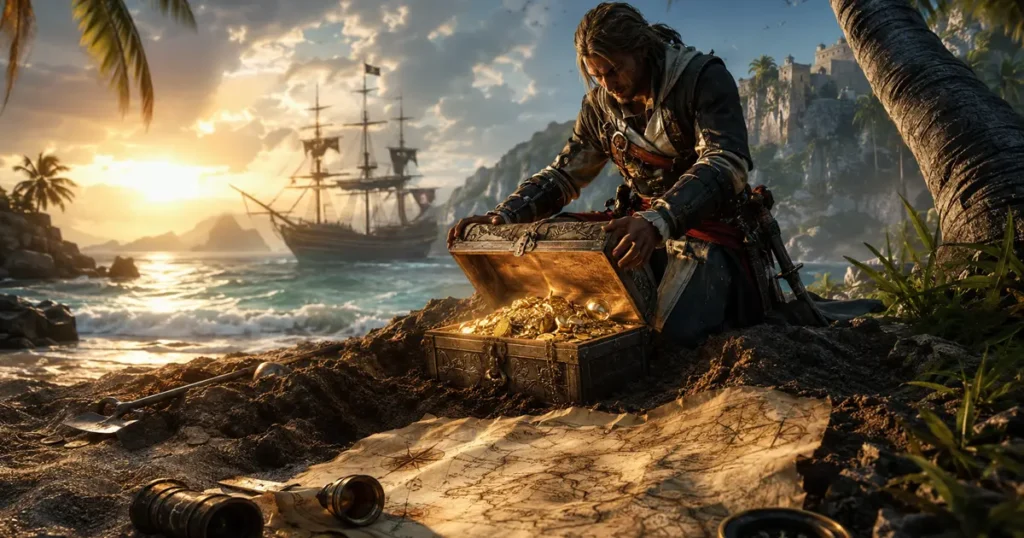 AC Black Flag Resynced Treasure Map Locations Guide