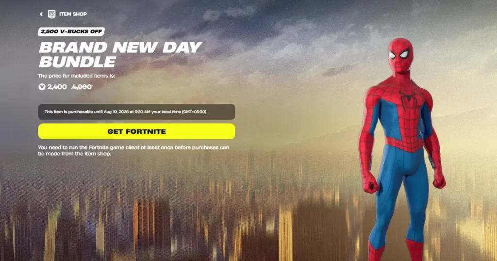 Fortnite Spider-Man Brand New Day Skins How to Get Them