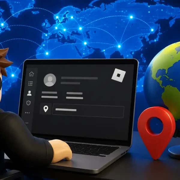 How to Change Account Location on Roblox