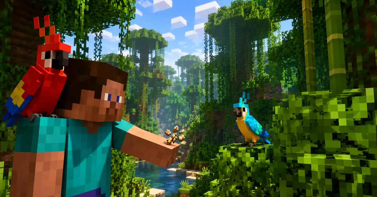 How to Tame a Parrot in Minecraft (2026 Guide)