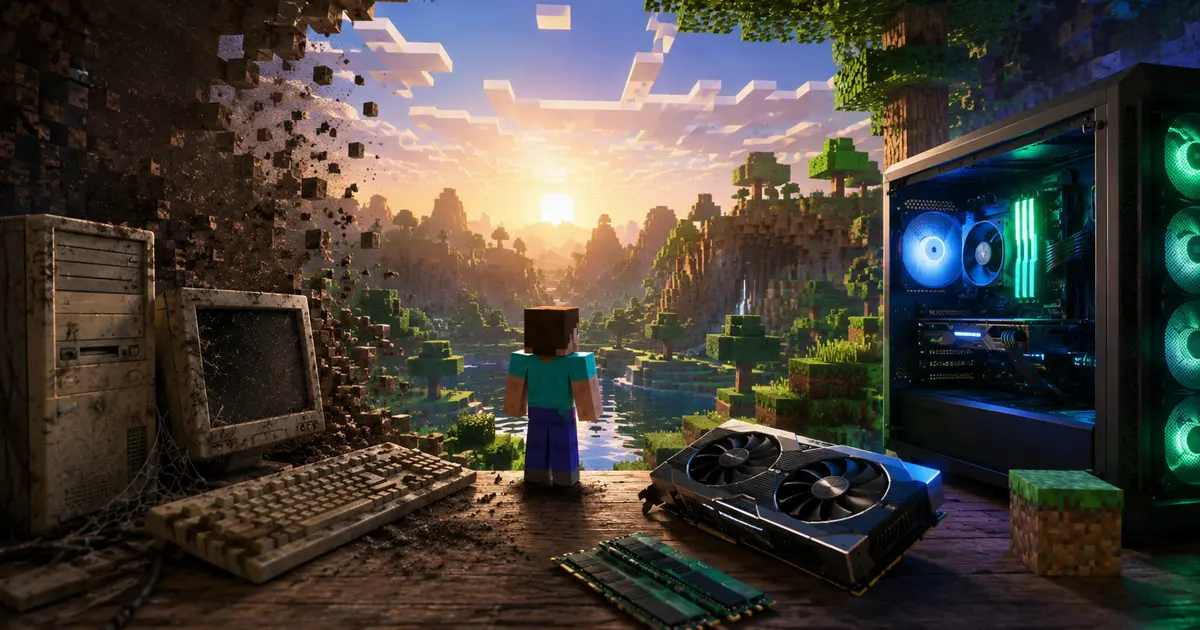 Minecraft Java Edition Gets First PC Spec Update in 17 Years