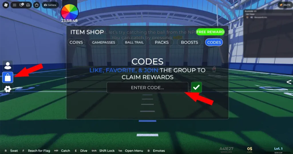Flag Football Codes July 2026 Free Coins
