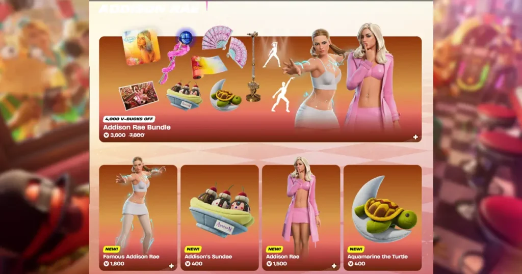 Addison Rae Fortnite Skin: How to Get It, Price & Bundle