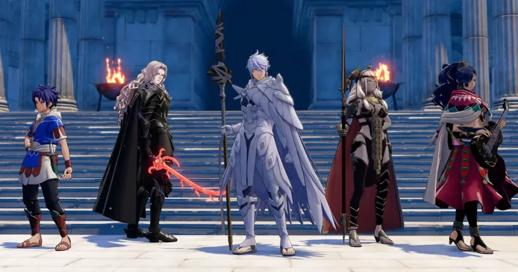 Fire Emblem Fortunes Weave Four Protagonists