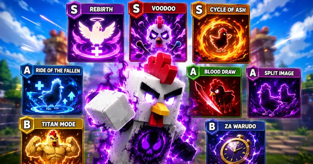 Grow a Chicken Fighter Tier List: Best Chickens and Skills Grow a Chicken Fighter Skills Tier List