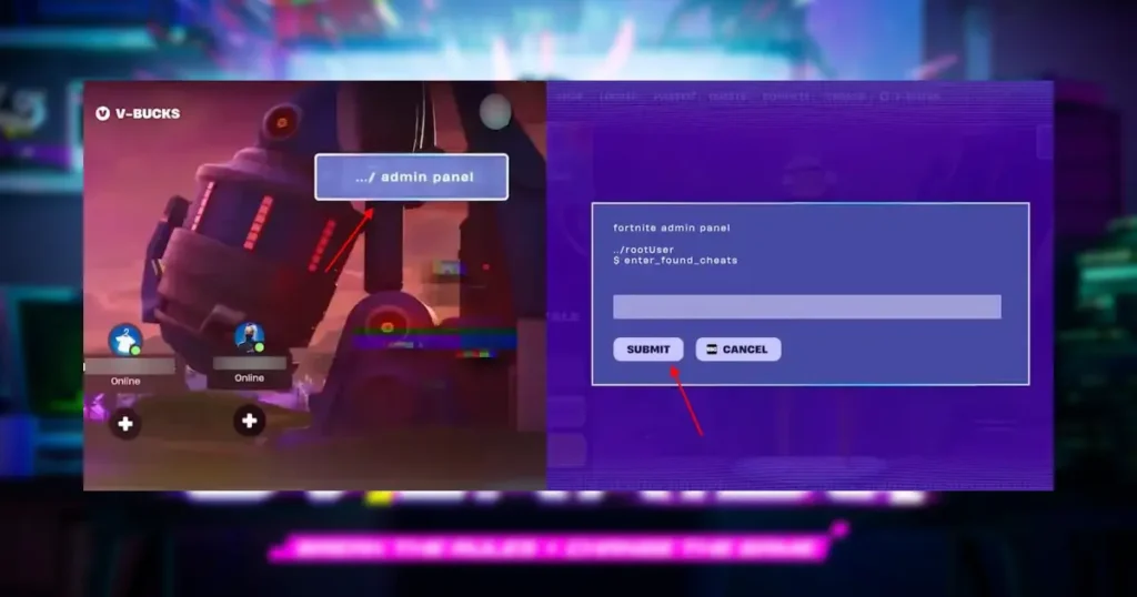 How to redeem Fortnite Lobby Hack Codes