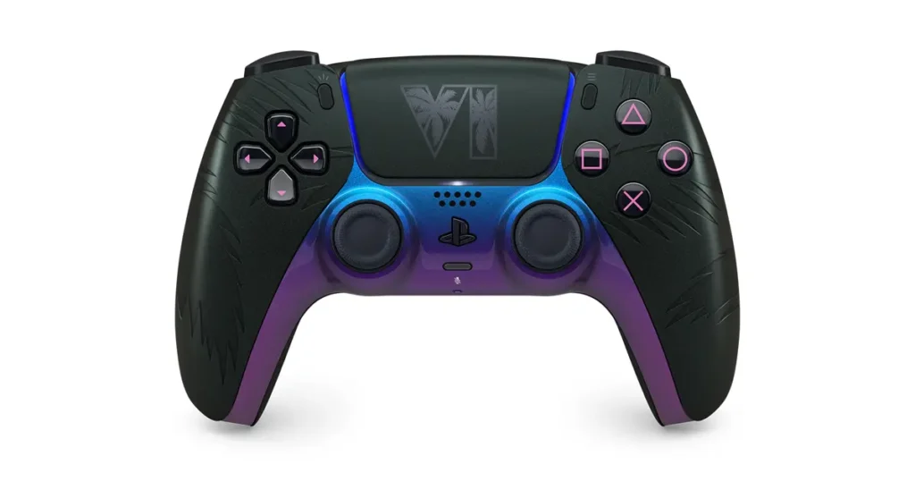 GTA 6 DualSense Black Controllers