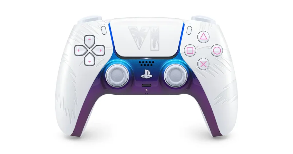 GTA 6 DualSense White Controllers