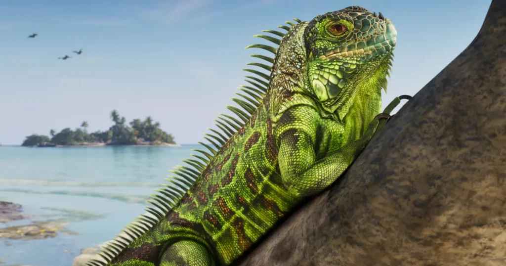 GTA 6 animals iguana in Leonida