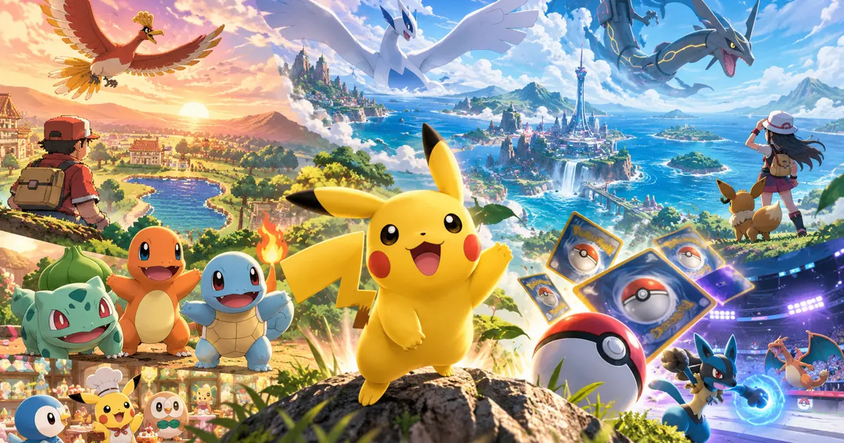 Pokémon 30th Anniversary: Games, TCG, Events & More