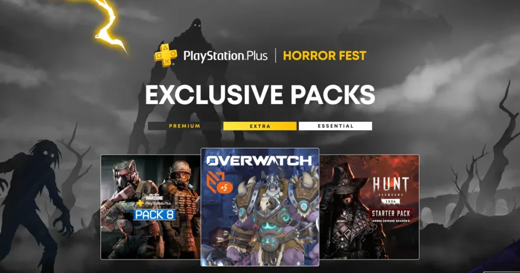 PlayStation Plus Horror Fest pack